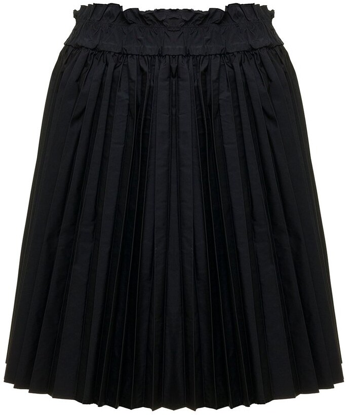 RED Valentino Pleated Mini Skirt - ShopStyle