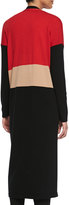 Thumbnail for your product : Joan Vass Colorblocked Knit Duster, Women's