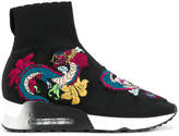 Thumbnail for your product : Ash embroidered sock sneakers
