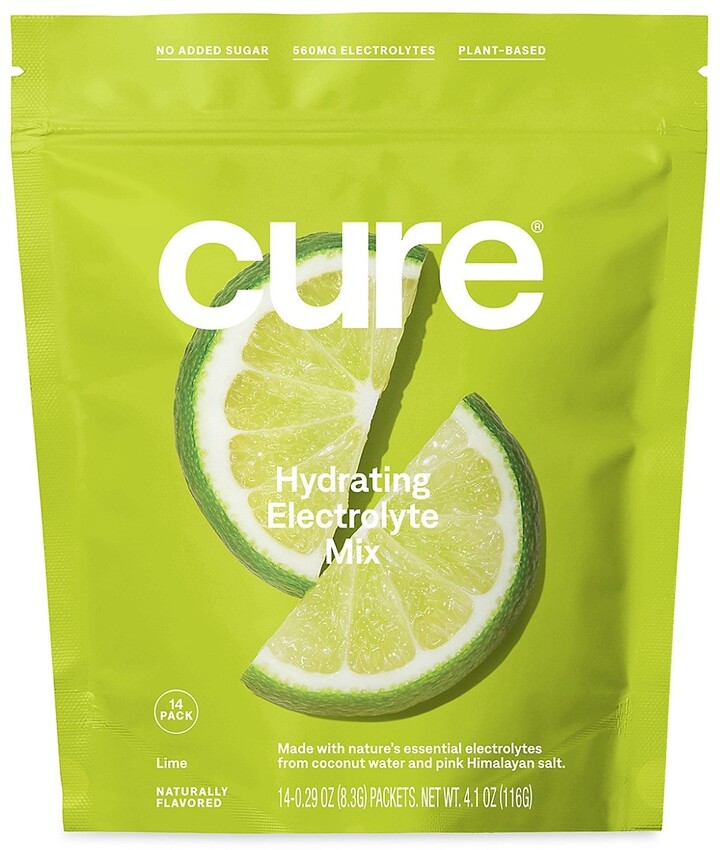 Cure Hydration Lime Hydrating Electrolyte Drink Mix ShopStyle Makeup
