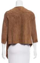 Thumbnail for your product : Calypso Draped Suede Jacket w/ Tags
