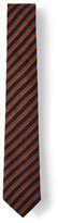 Thumbnail for your product : Frank and Oak Striped Wool Tie in Black