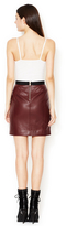 Thumbnail for your product : Sandro Jekyll Leather Pencil Skirt