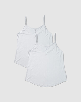 Women's Grey Sleepwear - Boody 2-Pack Goodnight Sleep Cami