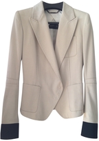 Thumbnail for your product : Barbara Bui Beige Viscose Jacket