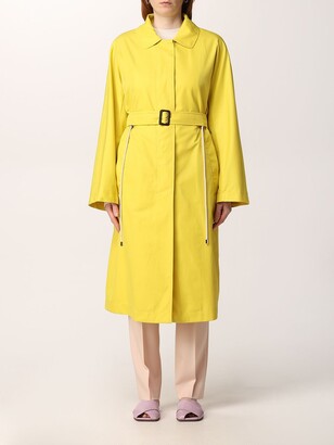 Max Mara Yellow Women's Coats | Shop the world's largest 