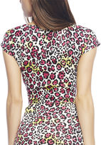 Thumbnail for your product : Wet Seal Colored Leopard Crop Top