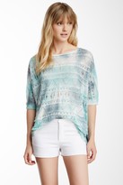 Thumbnail for your product : Sisters Short Sleeved Linen Sweater