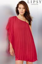 Thumbnail for your product : Lipsy One Shoulder Pleated Cami Dress