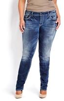 Thumbnail for your product : Addition Elle Silver Suki Slim Bootleg Jeans