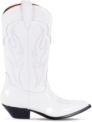 cheap white western boots