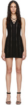 Thumbnail for your product : DSQUARED2 Black Lace-Up Short Dress
