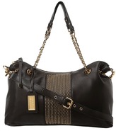 Thumbnail for your product : Badgley Mischka Kayla Nappa Mini-Stud Shoulder Bag