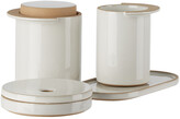 Thumbnail for your product : departo Off-White Ceramic Bathroom Set