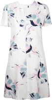 Giorgio Armani - floral print T-shirt dress - women - Soie/Polyamide/Acétate/Cupro - 46