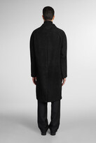 Thumbnail for your product : Salvatore Santoro Coat In Black Leather