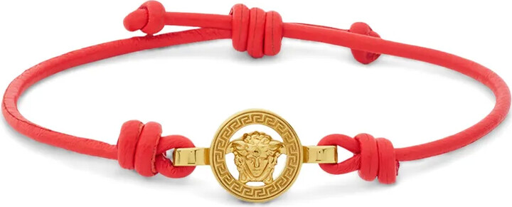 Versace Medusa '95 leather bracelet