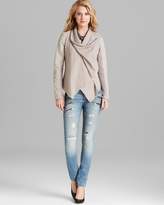 Thumbnail for your product : Blank NYC Jacket - Faux Leather Asymmetric Zip