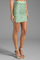 Thumbnail for your product : Blaque Label Faux Leather Skirt