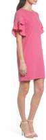 Thumbnail for your product : Charles Henry Ruffle Sleeve Shift Dress