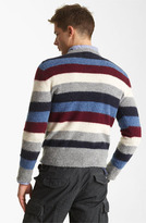 Thumbnail for your product : Michael Bastian Gant by Stripe Wool Sweater
