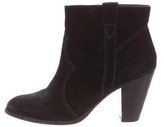 Thumbnail for your product : Zimmermann Suede Round-Toe Ankle Boots