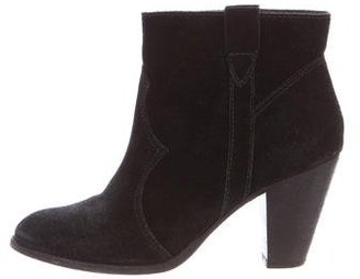 Zimmermann Suede Round-Toe Ankle Boots