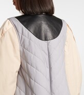 Thumbnail for your product : Loewe Colorblocked quilted cotton coat