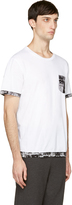 Thumbnail for your product : White Mountaineering White Abstract Trim T-Shirt