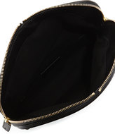 Thumbnail for your product : Alexander McQueen Studded Fold-Over Clutch Bag, Black
