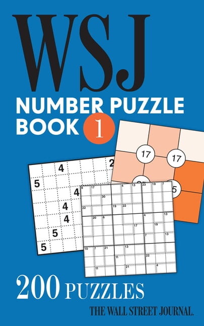 The Wall Street Journal Number Puzzle Book 1: 200 Puzzles, (Paperback)
