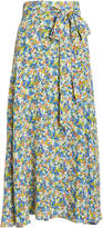 Thumbnail for your product : Faithfull The Brand Asiya Vionette Floral Crepe Skirt