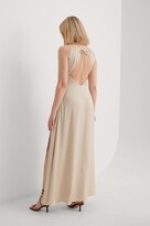 Thumbnail for your product : Curated Styles Open Back Slit Maxi Dress