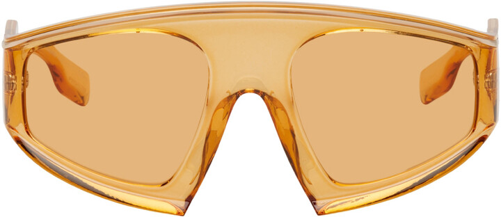 Burberry Orange Brooke Sunglasses - ShopStyle