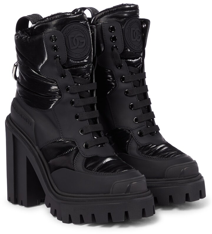 high heel boots walking