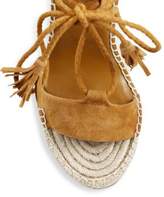 Thumbnail for your product : Joie Delilah Lace-Up Suede Espadrille Wedge Sandals