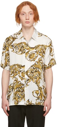 Versace Jeans Couture Men's Short Sleeve Shirts | Shop the world's 
