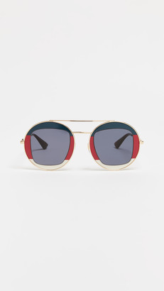 Gucci urban round sunglasses Clearance