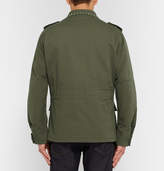 Thumbnail for your product : Valentino Studded Cotton-Canvas Field Jacket