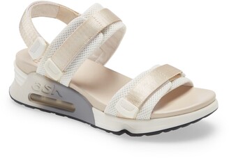 platform trainer sandals