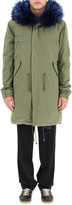 Thumbnail for your product : Mr & Mrs Italy Army Long Parka With Coyote Fur And Murmasky