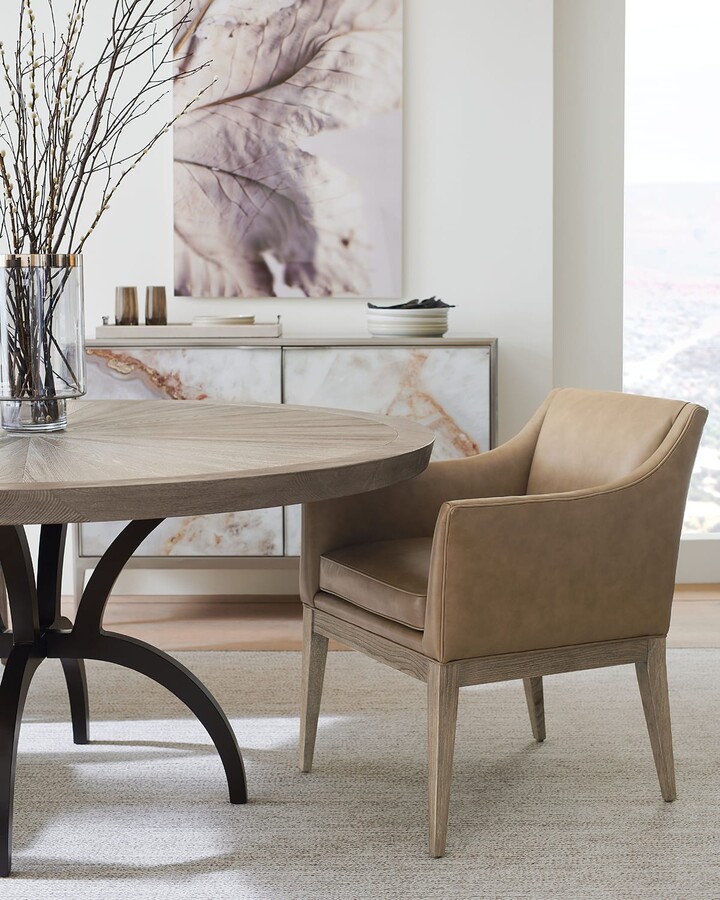 Caracole Rough Ready Dining Table 54, Caracole Remix Dining Chair