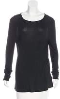 Thumbnail for your product : Alexander Wang T by Long Sleeve Knit Top