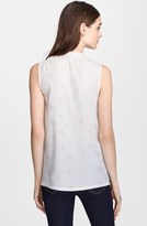 Thumbnail for your product : L'Agence Foiled Georgette Silk Top