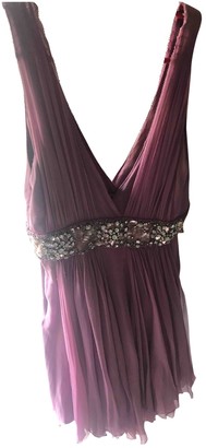 Galliano Pink Silk Dress for Women