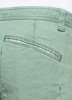 Thumbnail for your product : Armani Collezioni Cotton-linen shorts
