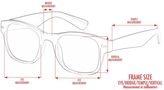 Thumbnail for your product : Fantas-Eyes Etched Temple Round Sunglasses