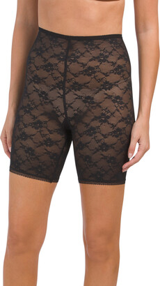 Made In Italy Glam Floral Lace Shaper Shorts