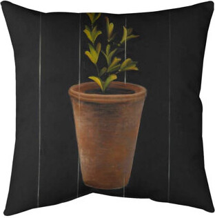 Begin Edition International Inc. Plant of marjolaine - 18"x18" Throw pillow - Poly twill - Print on demand
