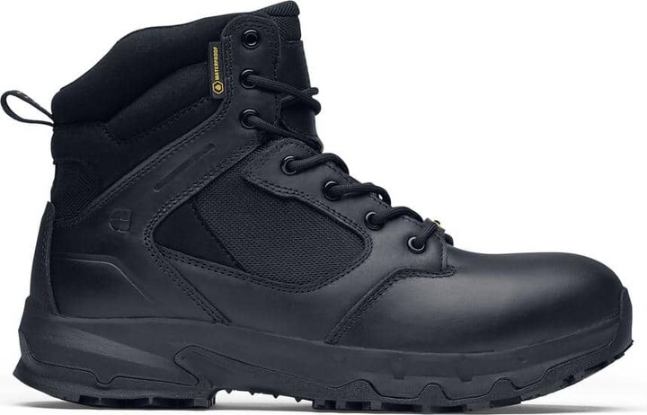 Ace Unisex Defense Water Resistant 6 in. Work Boots - Composite Toe- Black Size 11(M)